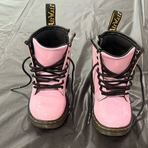 Dr. Martens Pink Kids Boots